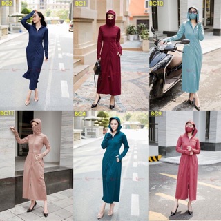 [HÀNG MỚI 2020. Ảnh thật+clip thật] Áo chống nắng dáng dài (áo choàng chống nắng)