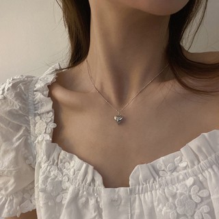 Dây Chuyền Sợi Mảnh Vintage Mặt Tim Nhỏ