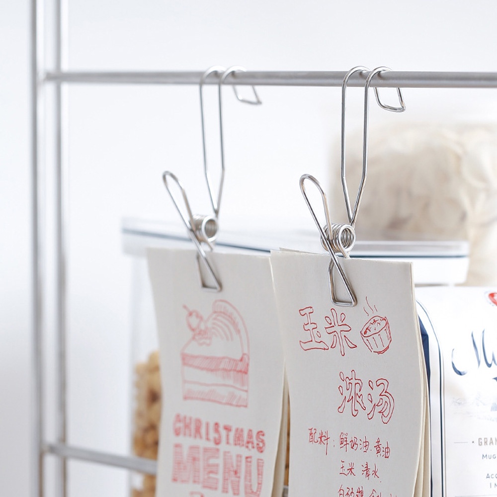 Epoch Set 10 / 20 Kẹp Quần Áo Bằng Kim Loại Chống Gió Tiện Dụng