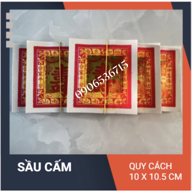 Giấy cúng Phật chữ Thọ  loại nhỏ