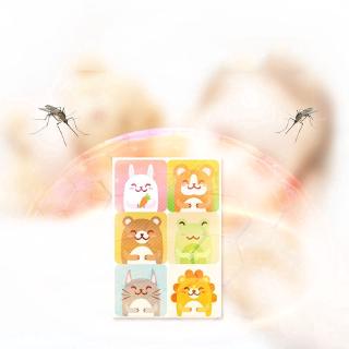 Set 24 Miếng Dán Chống Muỗi Dễ Thương Dành Cho Bé