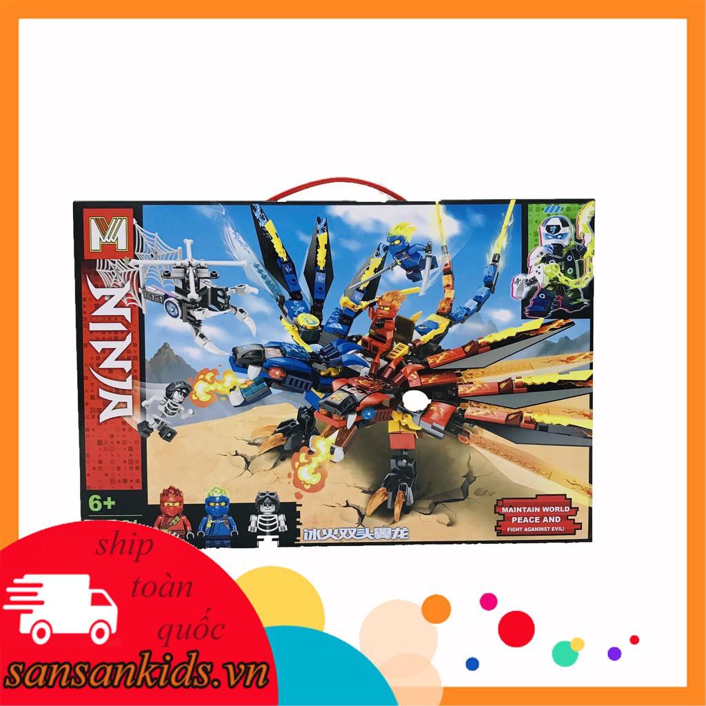 ĐỒ CHƠI LEGO NINJA VÀ RÔ BỐT 426 CHI TIẾT