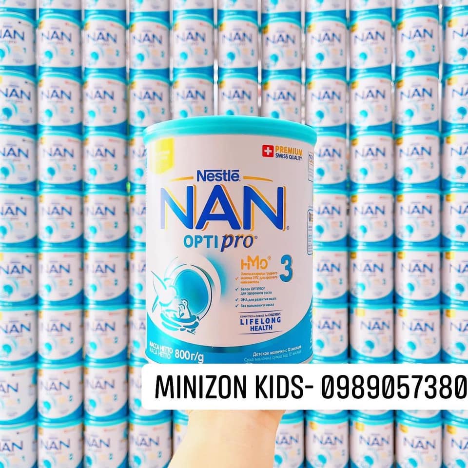 Sữa Nan Nga 800g Đủ Số 1,2,3,4 | Minizon Kids