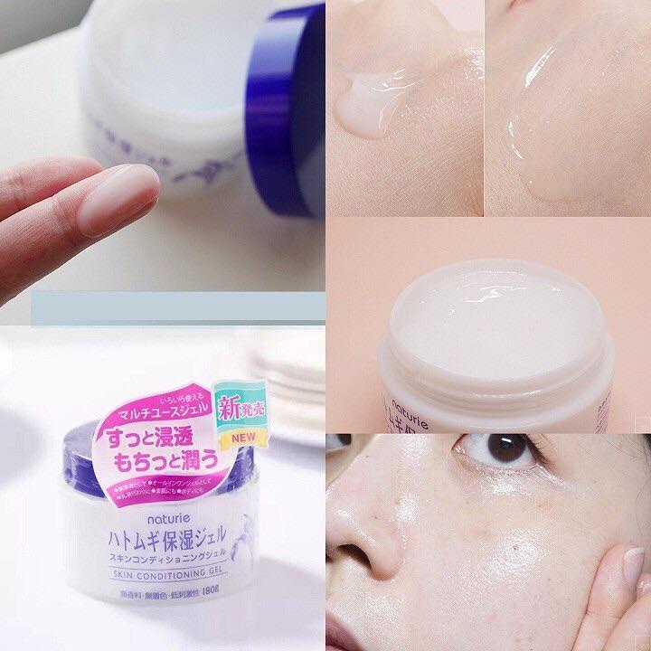 Kem dưỡng Naturie Hatomugi Skin Conditioning Moisturizing Cream 180g