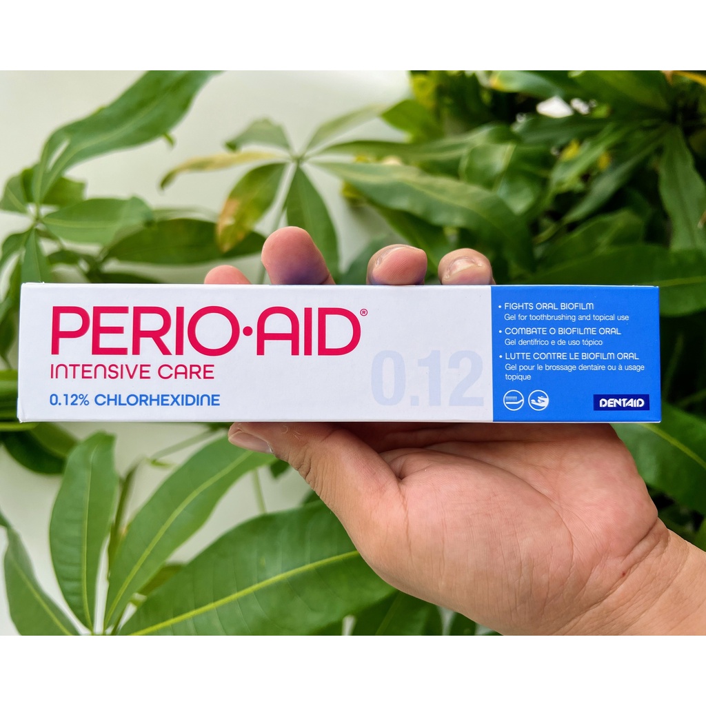 Kem đánh răng ngăn ngừa viêm nướu viêm nha chu Perio-Aid Intensive Care 75ml/ Tây Ban Nha (dạng gel)