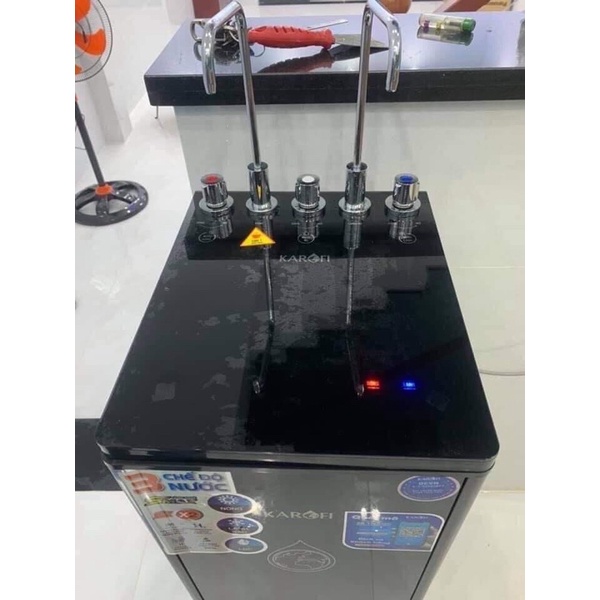 MÁY LỌC NƯỚC NÓNG LẠNH VÀ NGUỘI KAROFI KAD-D66 11 LÕI CÓ HYDROGEN