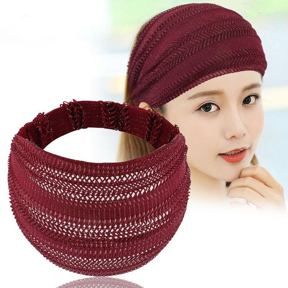 MXGOODS Băng đô cài tóc rửa mặt Màu Sắc Đơn Giản Phong Cách Hàn Quốc