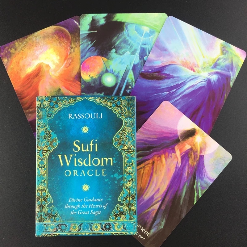 Sufi Wisdom Oracle Cards Deck Tarot Game