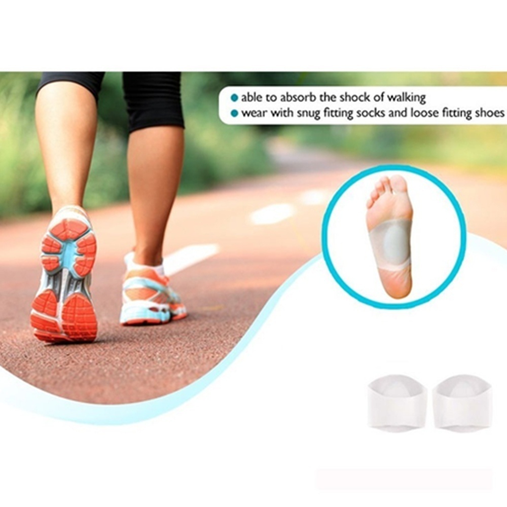 Miếng lót giày bằng gel hỗ trợ giảm đau bàn chân hiệu quả