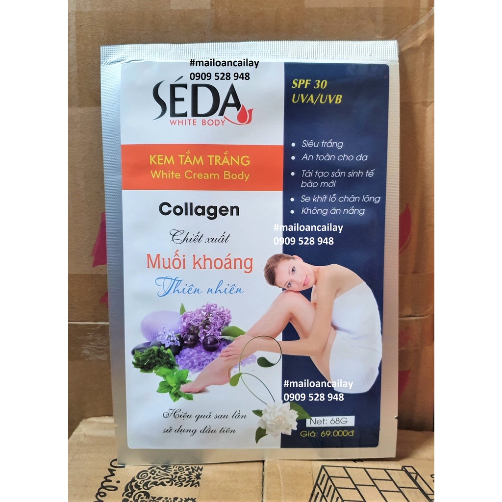 Tắm trắng SéDa đủ loại