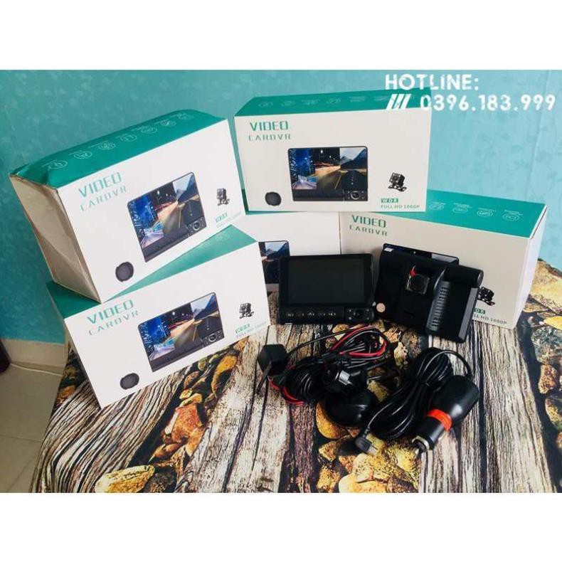 [Giảm giá]  Camera hành trình 3 mắt Full HD kèm camera lùi Ver 2 | BigBuy360 - bigbuy360.vn