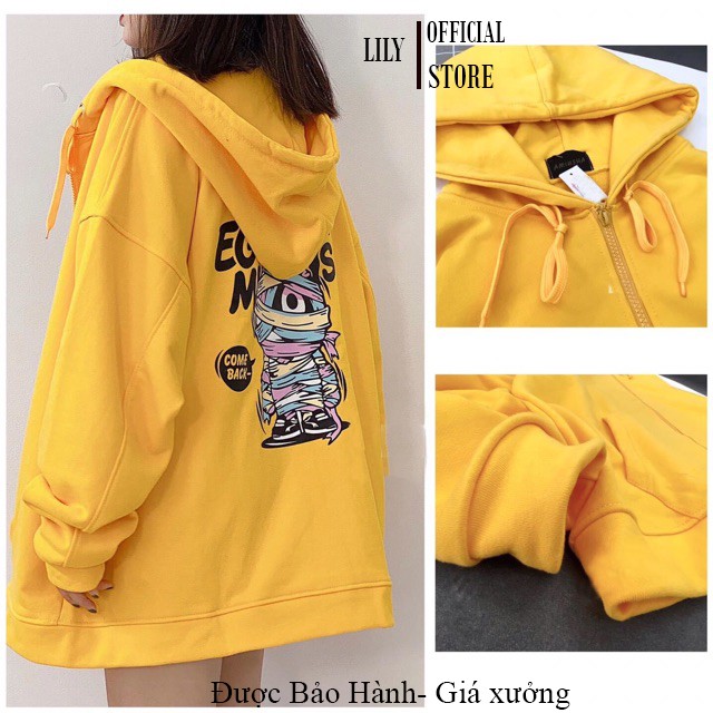 Áo Khoác Hoodie Dây Kéo Có Nón 4 Màu - HÀNG SHOP | BigBuy360 - bigbuy360.vn
