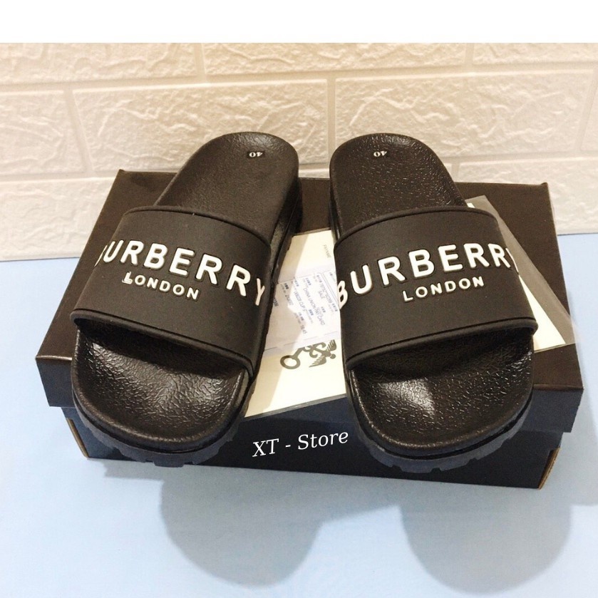 Dép BUBERRY Đế Cao 5cm - Dép Nam Nữ Thời Trang Cao Cấp Hottrend 2023