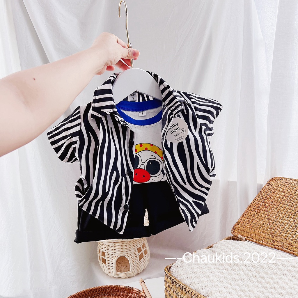 Set 3ct vằn bé trai