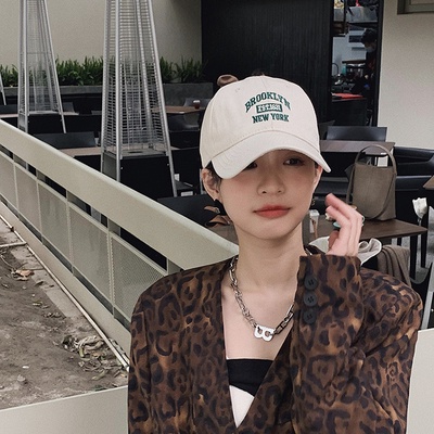 Mũ Lưỡi Trai Họa Tiết Thêu Phong Cách Hàn Quốc Cho Nam Nữ