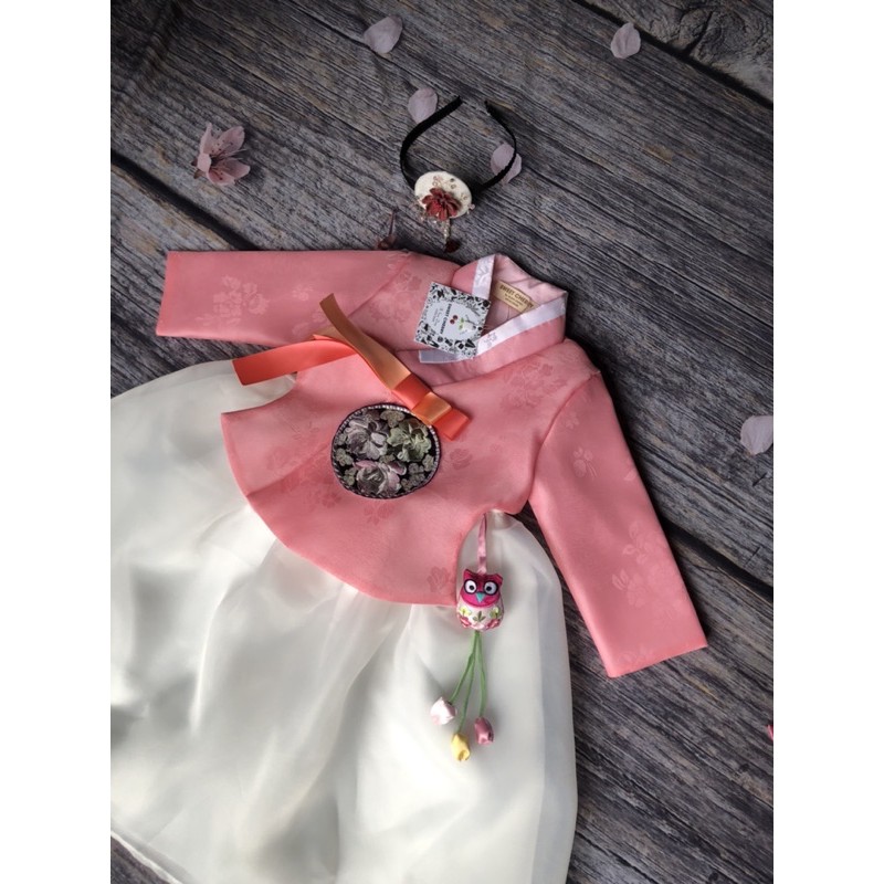 Combo bộ hanbok kèm bờm