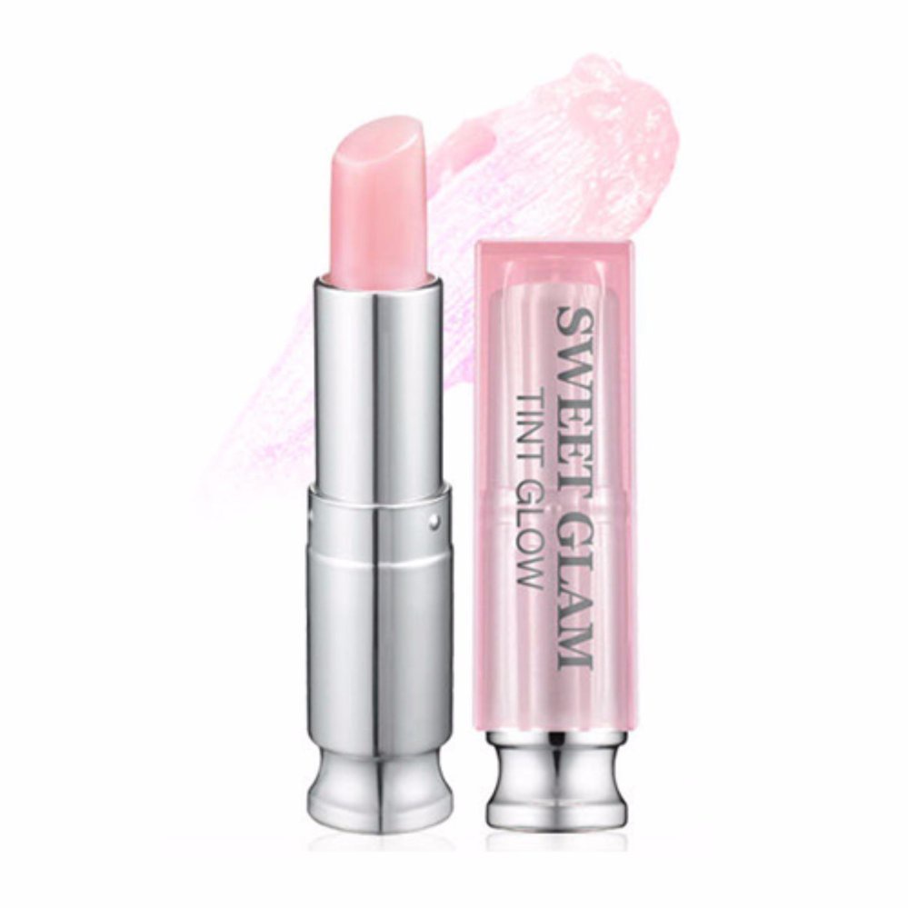 Son dưỡng môi có màu Secret Key Sweet Glam Tint Glow 3.5g #Baby Pink (Hồng nhạt) _ Secret Key Chính Hãng