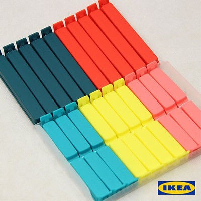 KẸP TÚI IKEA BEVARA 30 chiếc