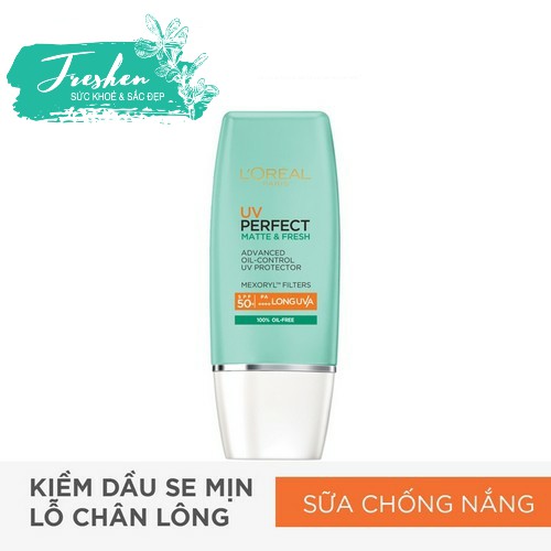 ✅(CHÍNH HÃNG) Kem Chống Nắng Dưỡng Da Trắng Sáng Tức Thì L'Oreal Paris SPF50+ Pa++++ 30ml