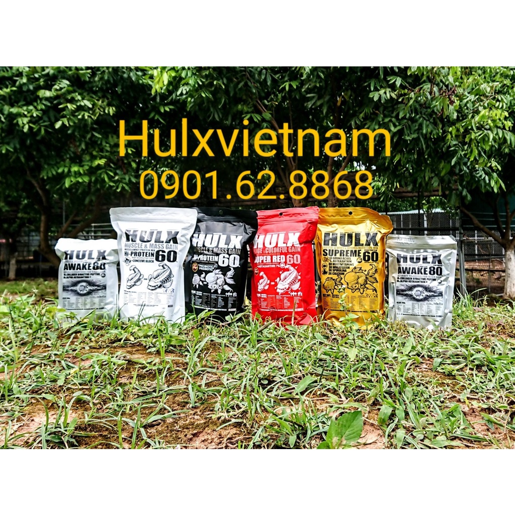 Cám Cá Vàng Hulx Black-Tăng size nhanh, tiêu hóa tốt!