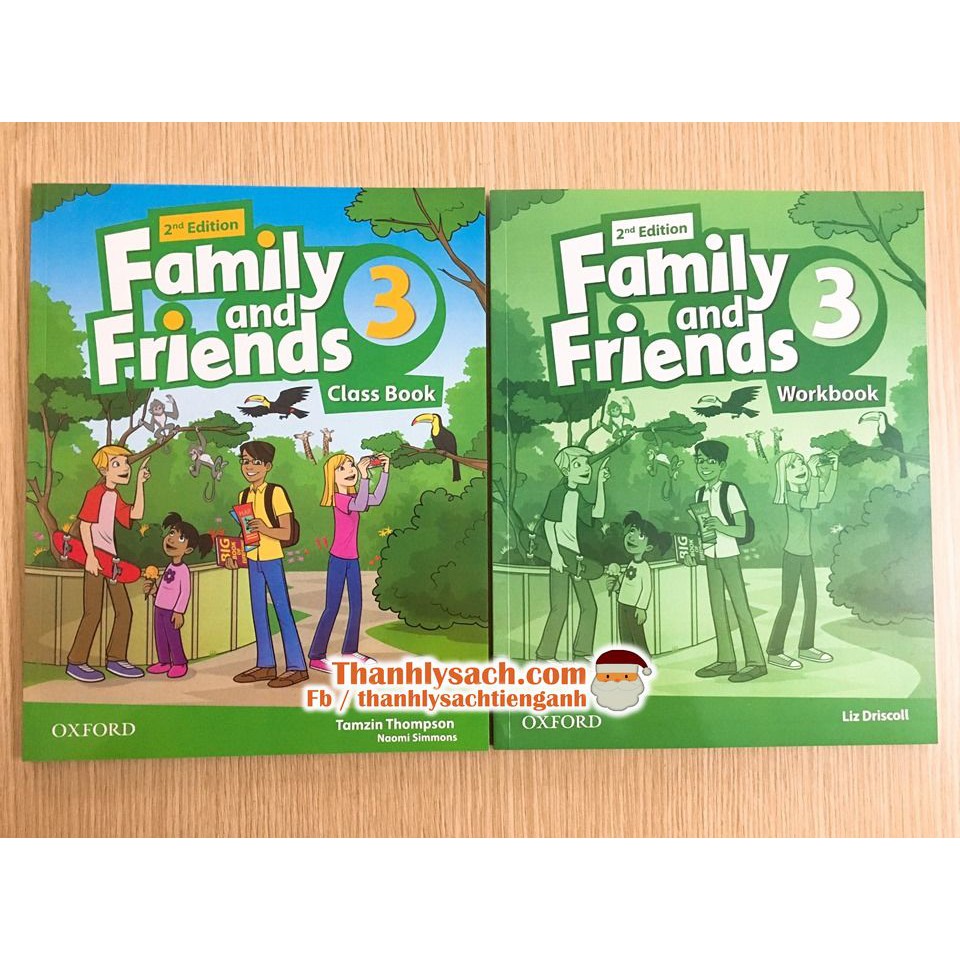 Đồ chơi - Family and friends 3 SB+WB (2nd) + đĩa