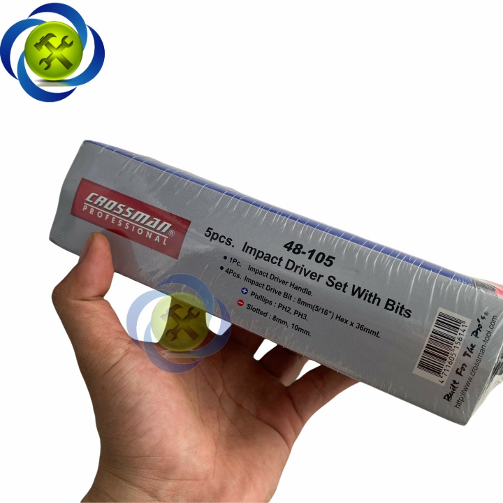 Bộ vít đóng Crossman 48-105 có 4 mũi
