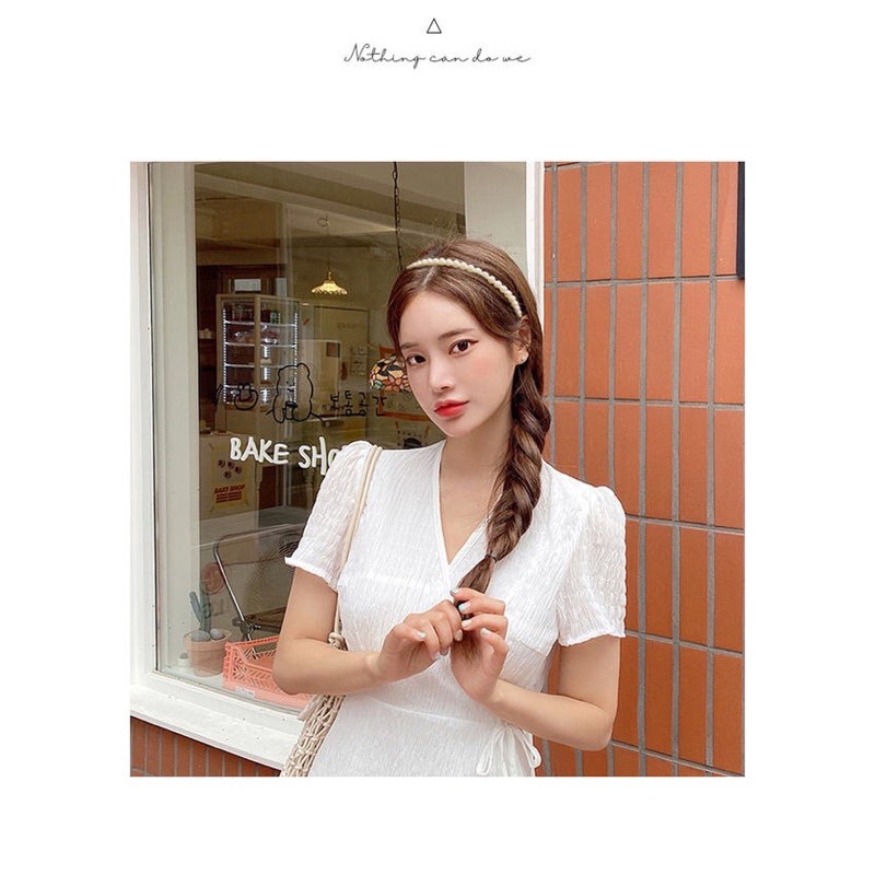 Cài tóc đính hạt nhiều mẫu - băng đô tóc dễ thương - Maben