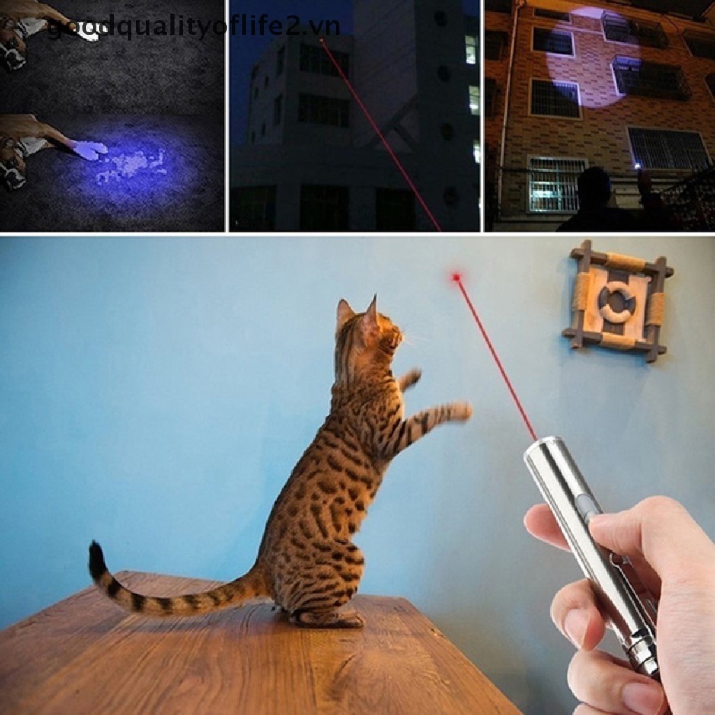 Đèn Pin Laser USB Mini 3 Trong 1 Bằng Hợp Kim Nhôm Chất Lượng Cao