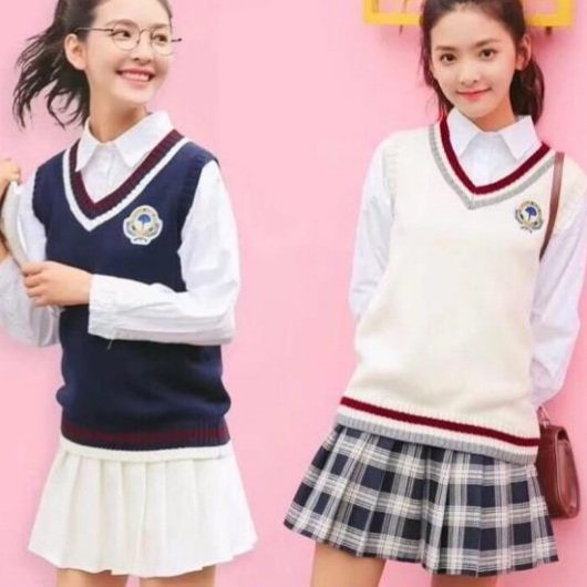 Áo Gile logo huy hiệu siêu hot hit phong cách ullzzang