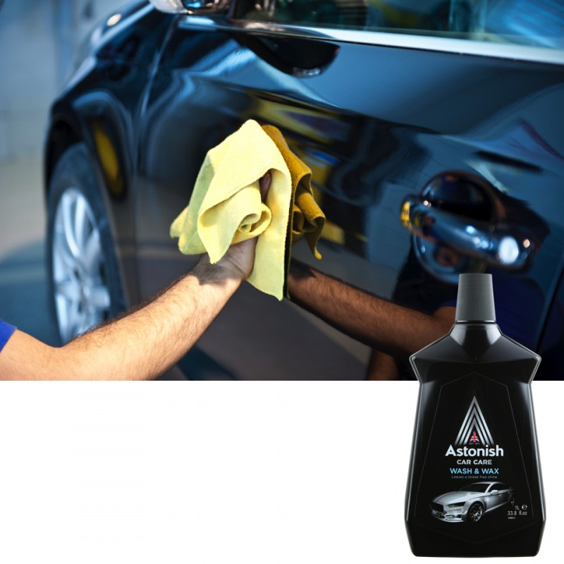 Nước rửa xe làm sạch và bóng sơn ô tô Astonish C1590 1 lít Anh Quốc