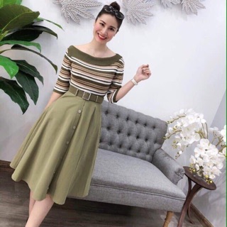 💓💓💓Áo len kẻ LỆCH VAI cổ bẻ đẹp đốn tim các cô nàng đây ạ GIÁ #135kk/c    Chất len dày dặn mềm mịn kiểu dáng hoạ tiết