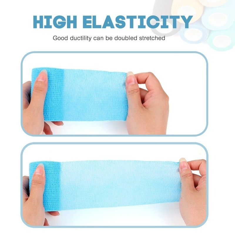 Băng Keo Co Giãn Nhiều Màu Thoáng Khí Thoải Mái Chống Thấm Nước Trọng Lượng Nhẹ Tiện Dụng