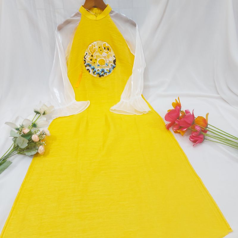 🥰Áo dài cách tân  cặp đôi cao cấp đẹp sang chảnh hàng thiết kế 🥰 Áo dài thiết kế giá rẻ ảnh thật 100%