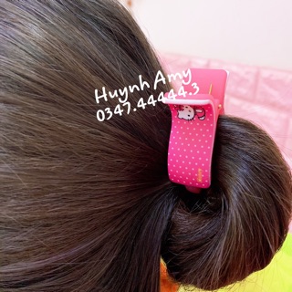 💥 Kẹp 3R in hình kitty , chất kẹp nhám