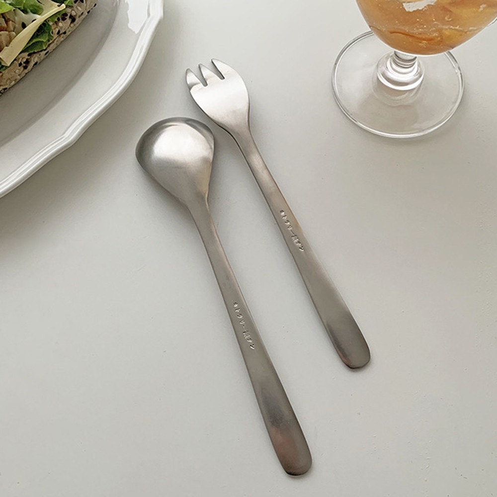 Bộ Dụng Cụ Ăn Uống Bằng Thép Không Gỉ 304 Phong Cách Nhật Bản