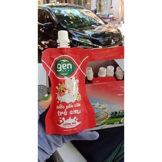 Hộp 10 gói nước sữa yến trái cây GenNest