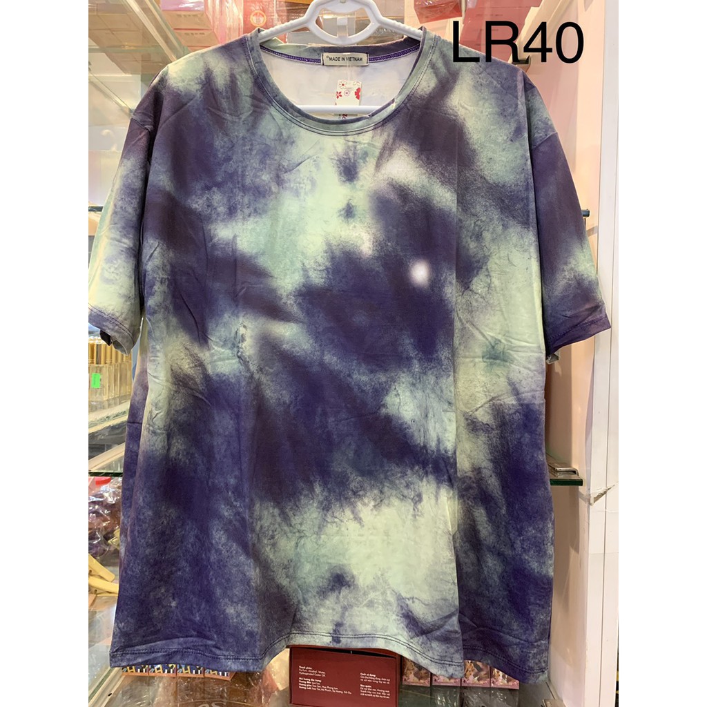 Áo thun loang màu 𝑭𝒓𝒆𝒆𝒔𝒉𝒊𝒑 Áo phông unisex LR36 {nhiều mẫu} vải cotton xượt poli co giãn thấm hút tốt, không xù lông