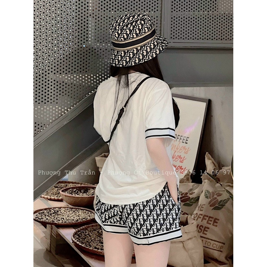SET ĐỒ NỮ 2 MÓN DO SANG CHẢNH HỌA TIẾT SẮC NÉT - DÁNG THỂ THAO NĂNG ĐỘNG