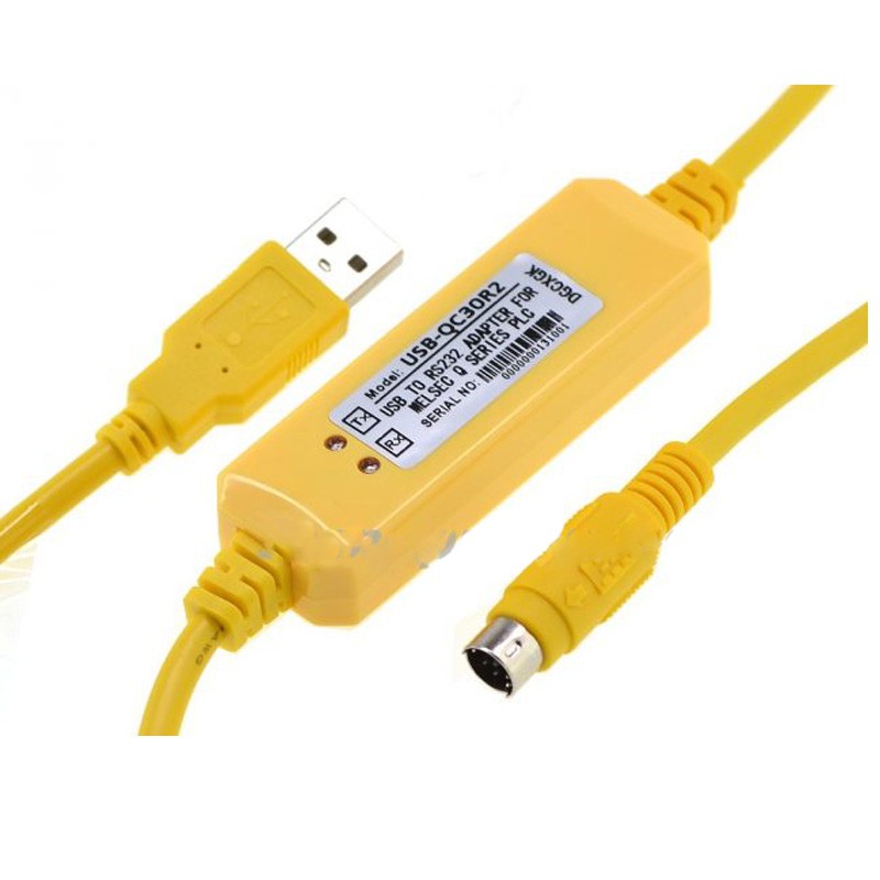 Cáp lập trình PLC USB-QC30R2 cho Mitsubishi Q series - Hàng chính hãng