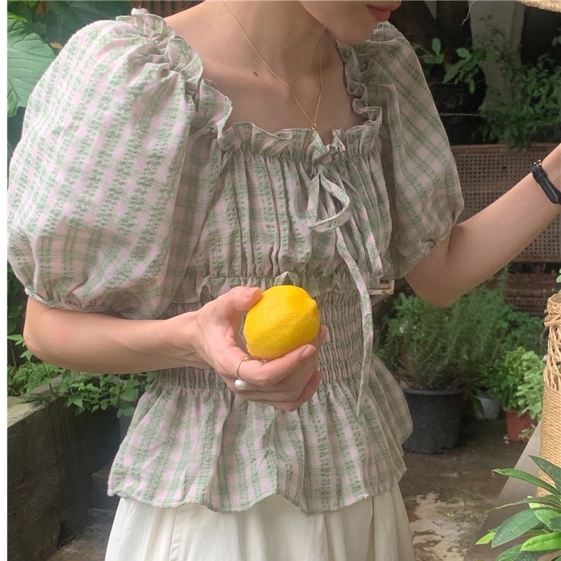 Áo Sơ Mi Tay Ngắn Dáng Ôm Phong Cách Hàn Quốc 53334