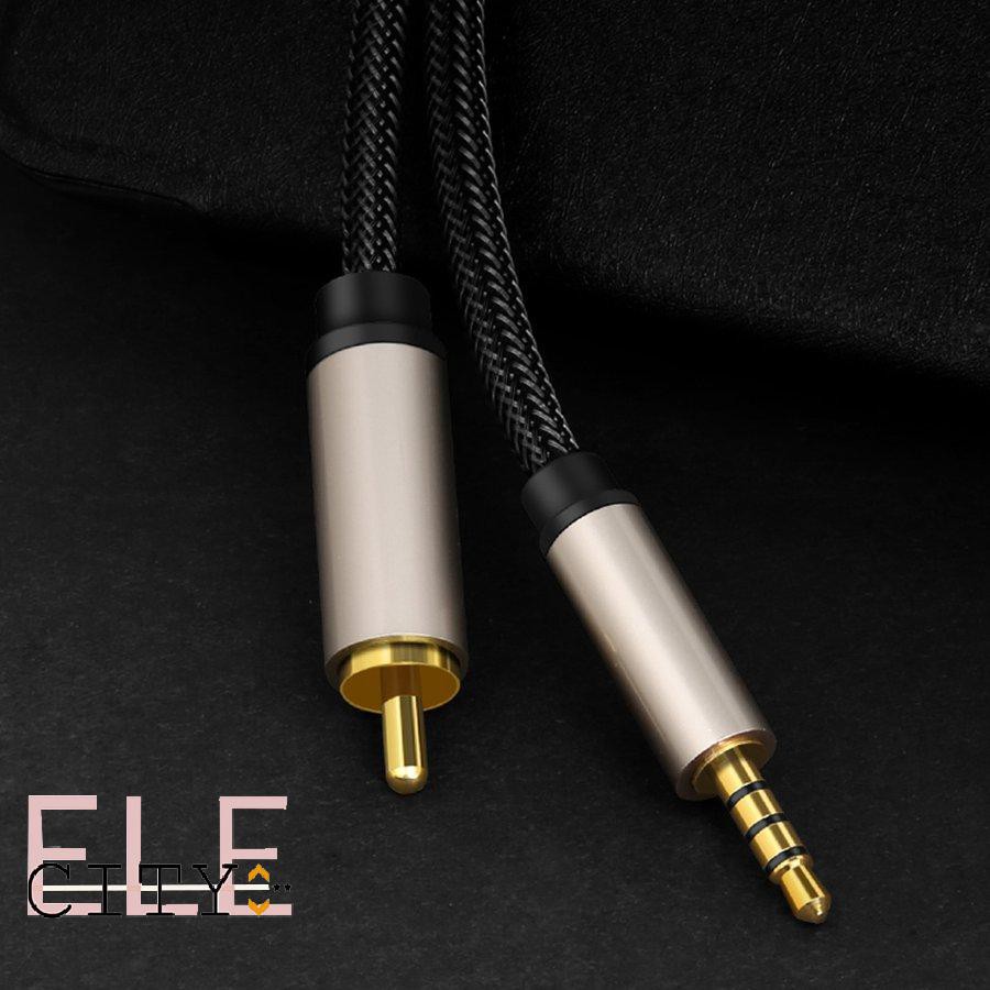 Dây cáp chuyển đổi âm thanh 107ele 3.5mm sang Rca thích hợp cho Xiaomi Mi 1 / 2 Tv Spdif