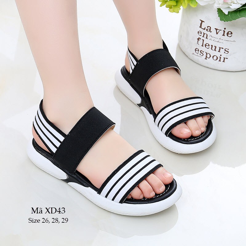 Dép Sandal Cho Bé Gái 3 - 5 Tuổi Kiểu Hàn Quốc XD43