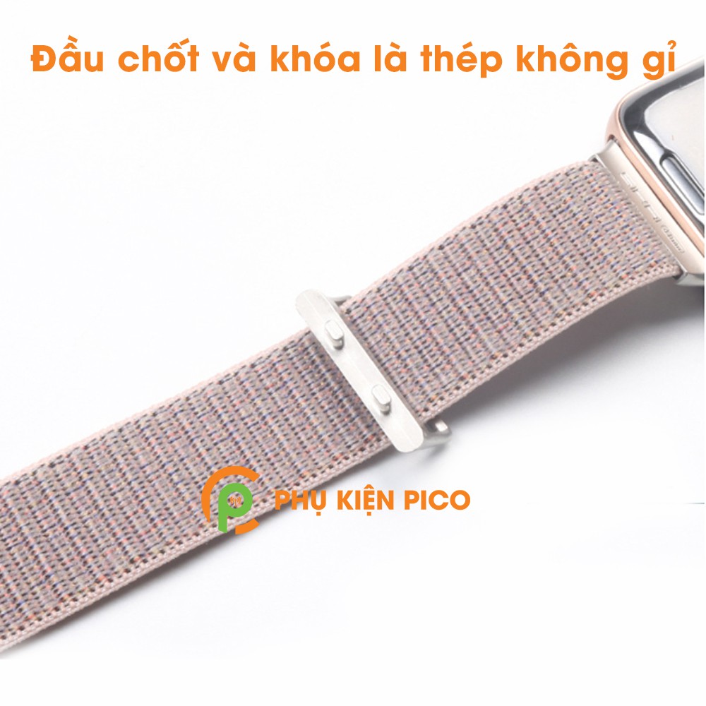 Dây đồng hồ Oppo Watch Size 41mm 46mm vải Nylon Sport Loop cao cấp siêu bền nhiều màu - Dây Nylon Sport Loop Oppo Watch