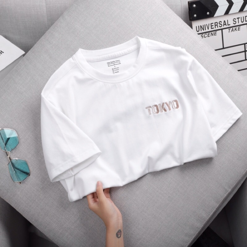 Áo thun nam cổ tròn Tokyo chất cotton cực sang AXK199