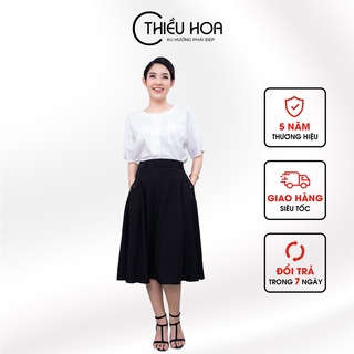 Chân váy trung niên chéo ý Thiều Hoa Y193