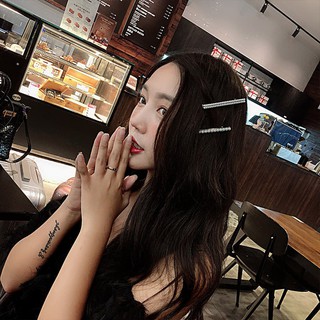 Set Kẹp Tóc Đính Hạt Hàn Quốc Hot Trend 2019