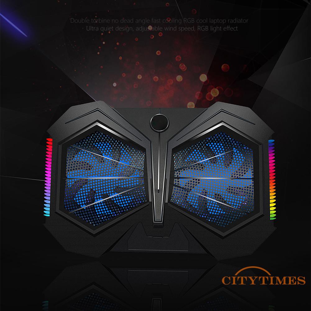 Bộ 2 Quạt Tản Nhiệt Có Đèn Rgb Yl-017 Đứng | BigBuy360 - bigbuy360.vn