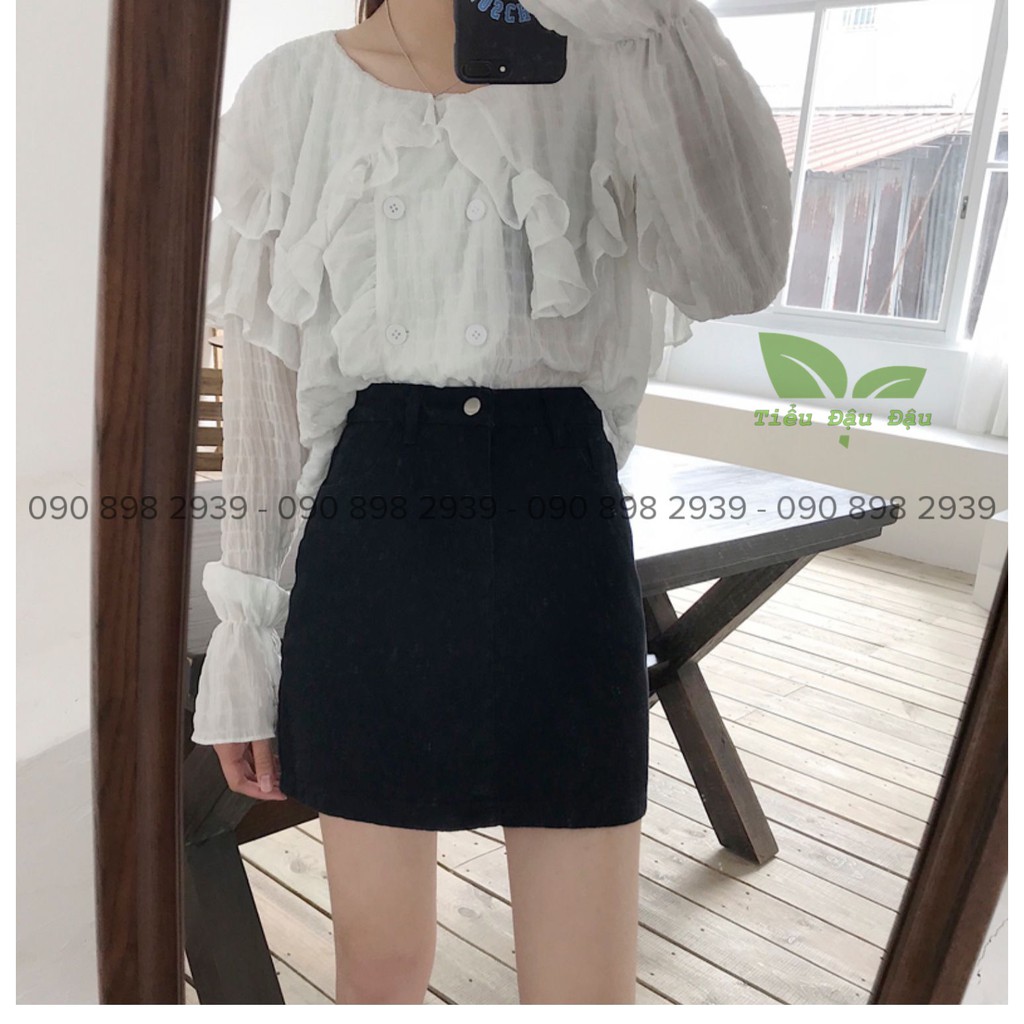 Chân Váy Ngắn Kaki Form Bassic Chữ A Lưng Cao Có Quần Trong Mặc Không Sợ Lộ Dặn Mềm Đẹp | BigBuy360 - bigbuy360.vn