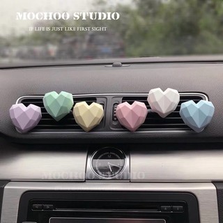 Mochoo Studio Trái Tim ❤ Cài Cửa Gió Phụ Kiện Trang Trí Xe Hơi Nước Hoa Tinh Dầu Thơm Xe
