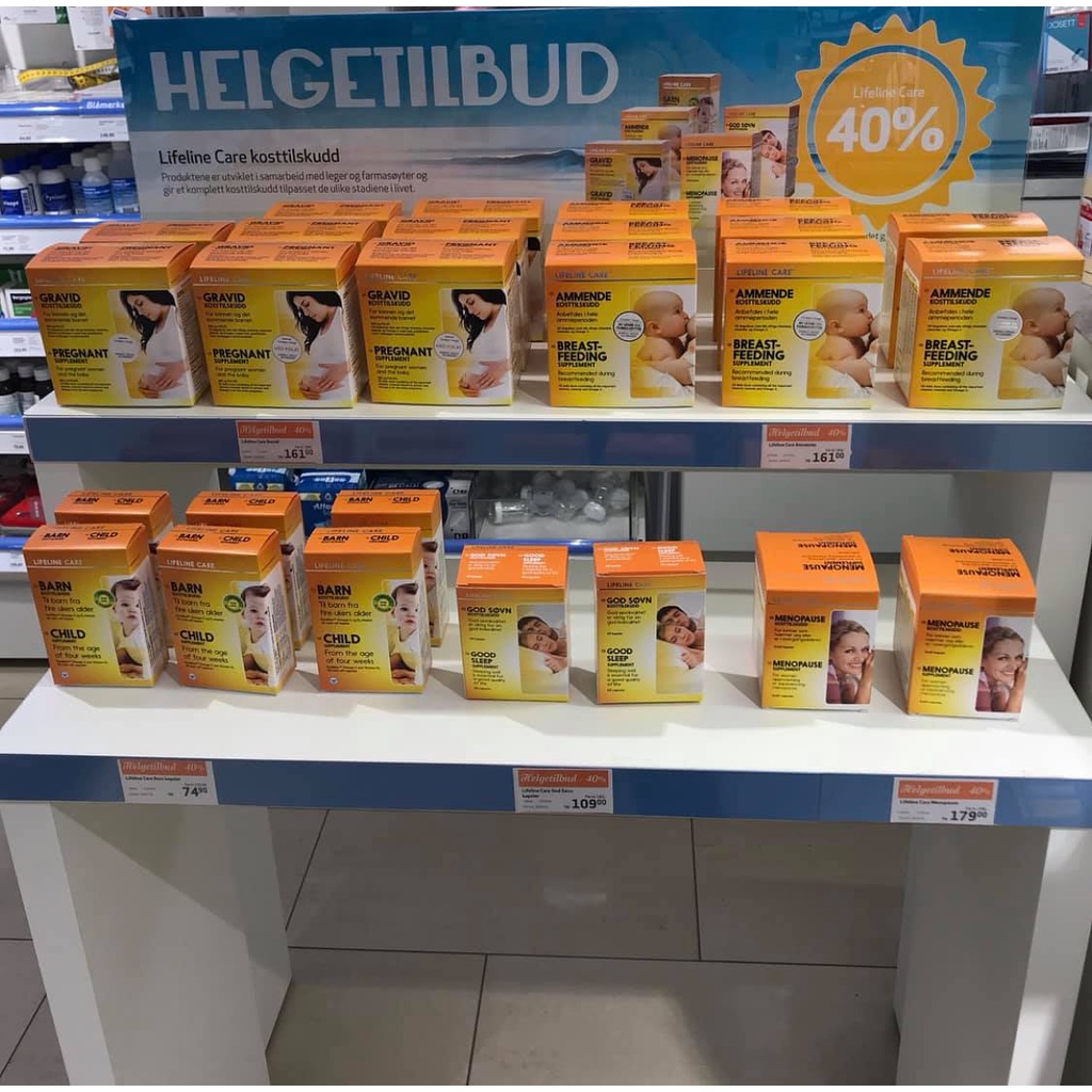 Viên uống LIFELINE CARE Vitamin Cho Phụ Nữ Mang Thai và sau sinh